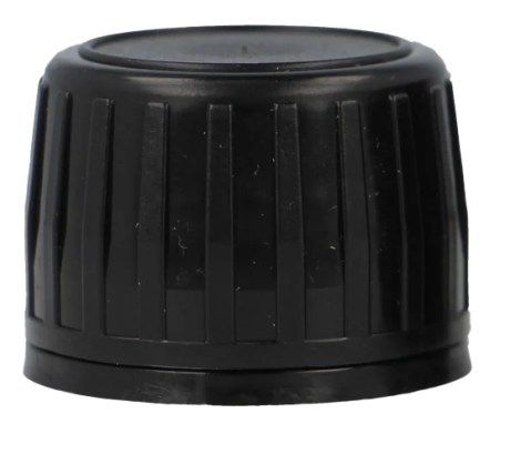 Miniatyrbild Healthwell PURE Kapsyl PET/Glas, 28 mm, Svart