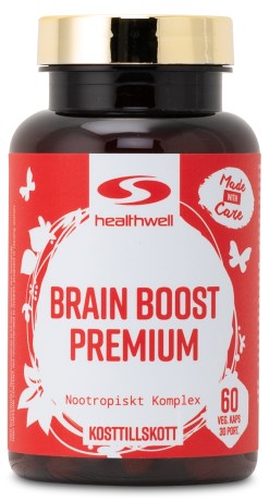 Miniatyrbild Healthwell QURE BrainBoost, 60 kaps