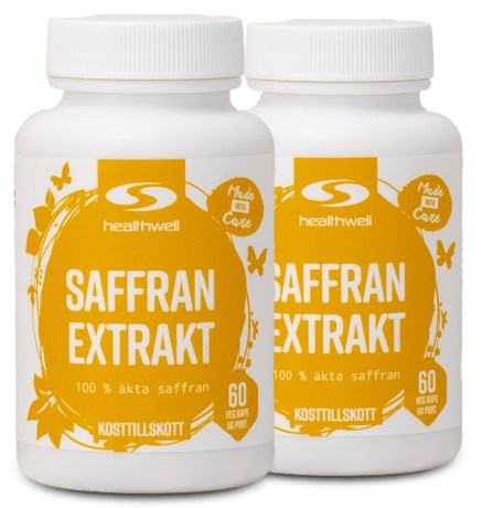 Miniatyrbild Healthwell Saffran Extrakt, 120 kaps