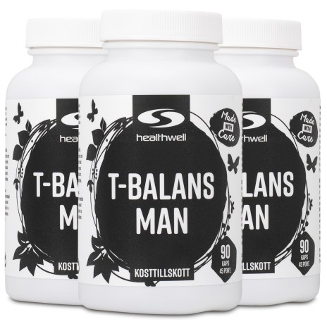 Miniatyrbild Healthwell T-Balans Man, 270 kaps