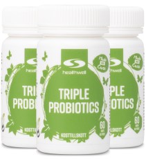 Miniatyrbild Healthwell Triple Probiotics, 180 kaps