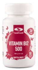 Healthwell Vitamin B12 Metylerad 500