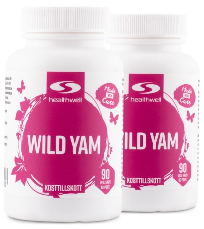 Miniatyrbild Healthwell Wild Yam, 180 kaps