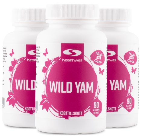 Miniatyrbild Healthwell Wild Yam, 270 kaps