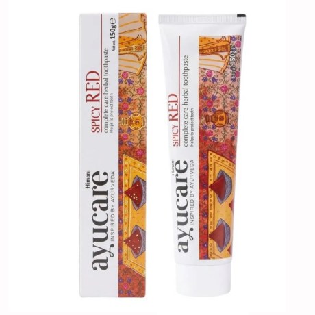 Miniatyrbild Himani Ayucare Spicy Red Tandkr�m, 150 g