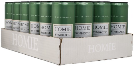 Miniatyrbild Homie Wake Up Synbiotic, Pear/Passion, 24-pack