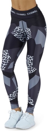 ICANIWILL Leopard Tights Women - ICANIWILL