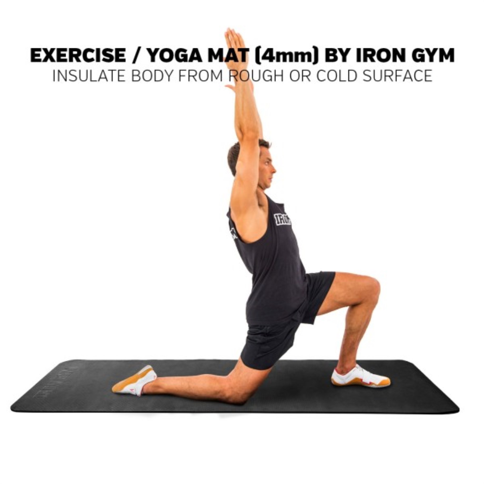 IRON GYM® Exercise & Yoga Mat för hemmaträning Svensk Hälsokost