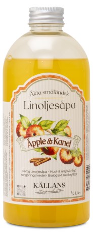 Miniatyrbild Kllans Naturprodukter Linoljespa Doft, 500 ml, ppel & Kanel
