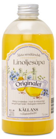 Miniatyrbild K�llans Naturprodukter Linoljes�pa Original, 500 ml