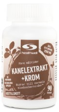 Healthwell Kanelextrakt+Krom - Kort datum