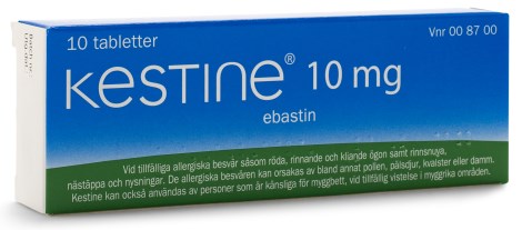 Kestine Ebastine 10 mg - Kestine Ebastin