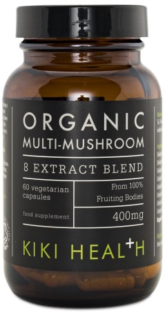 Kiki Health Organic 8 Mushroom Extract Blend - Kiki Health