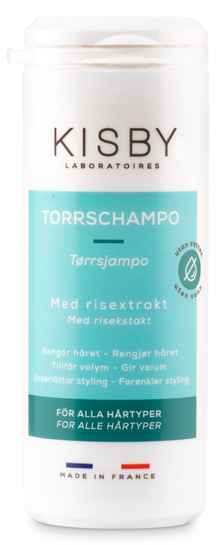 Kisby Dry Shampoo Powder Svensk Hälsokost
