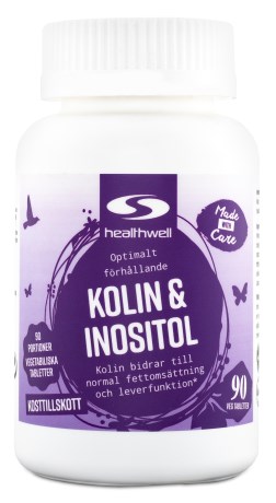 Healthwell Kolin+Inositol, Viktminskning - Healthwell