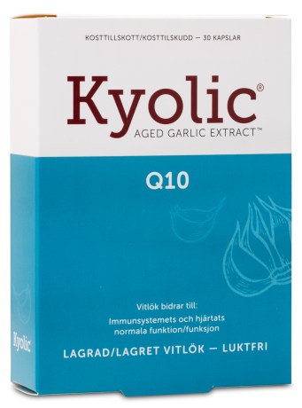 Miniatyrbild Kyolic Original +Q10, 30 kaps