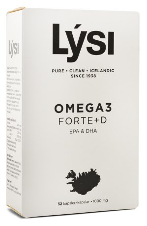Lysi Omega-3 Forte + D - Lysi