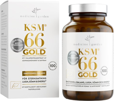Miniatyrbild MedicineGarden KSM66 Gold EKO, 100 kaps