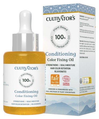 Miniatyrbild Miraz Organic Cultivators Organic Conditioning Herbal Hair Oil, 30 ml