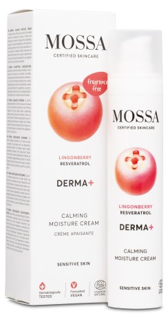 Miniatyrbild Mossa DERMA+ Calming Moisture Cream, 50 ml