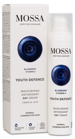 Miniatyrbild Mossa Youth Defence Moisturising Antioxidant Day Cream, 50 ml