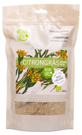Miniatyrbild Mother Earth Citrongr�s Eko, 200 g