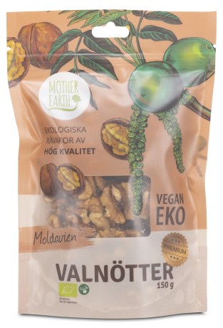 Miniatyrbild Mother Earth Valn�tter Premium Raw & Eko, 150 g