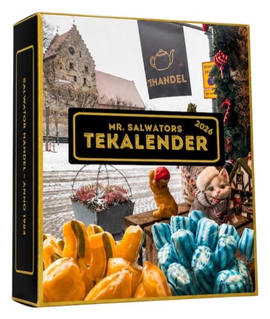 Miniatyrbild Mr. Salwator Tekalender 2026, 24-pack