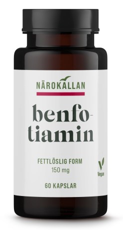 Miniatyrbild N�rok�llan Benfotiamin 150 mg, 60 kaps