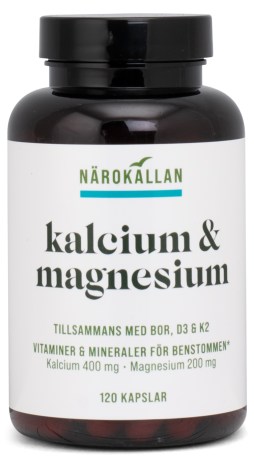 Miniatyrbild N�rok�llan Kalcium & Magnesium, 120 kaps