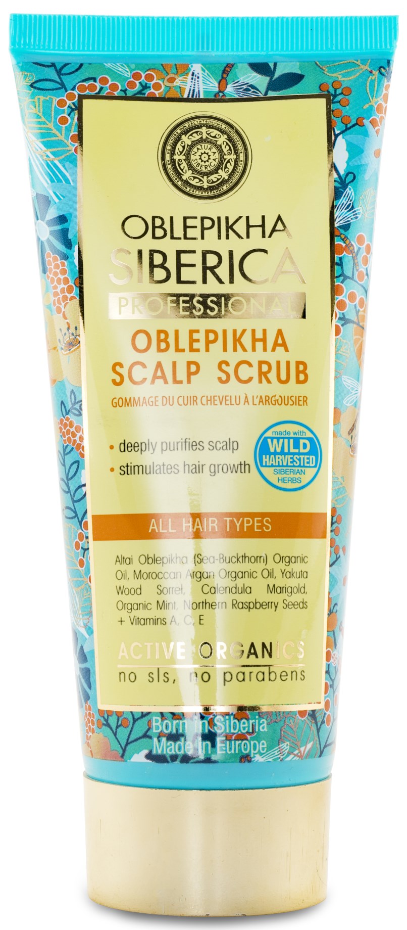 Oblepikha Scalp Scrub | Natura Siberica | Svensk Hälsokost