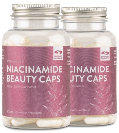 Miniatyrbild Niacinamide Beauty Caps, 180 kaps