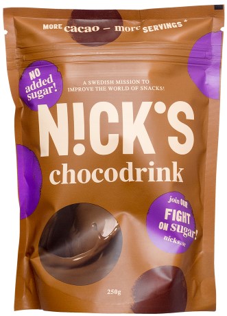 Nicks Chocodrink, Livsmedel - Nicks