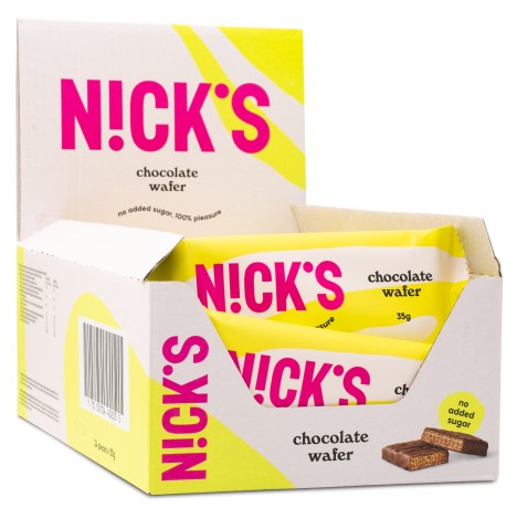 Miniatyrbild Nicks Chocolate Wafer, 24-pack