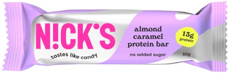 Miniatyrbild Nicks Protein Bar , Almond caramel , 1 st