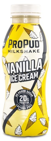 Miniatyrbild ProPud Protein Milkshake - Kort Datum, Vanilla Ice Cream, 330 ml
