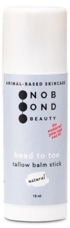 Miniatyrbild No Bond Beauty Tallow Balm Stick, 15 ml, Naturell