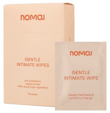 Nomai Gentle Intimate Wipes Cosmos Natural