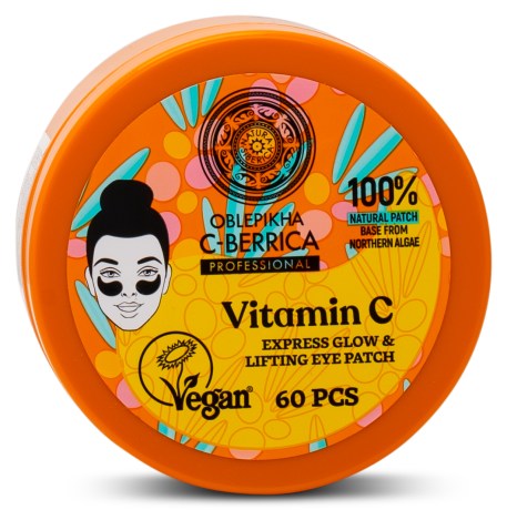 Miniatyrbild NS Oblepikha C-Berrica Express Glow & Lifting Eye Patch, 60 st