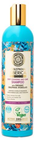 Miniatyrbild NS Oblepikha Siberica Shampoo Deep Cleansing and Care, 400 ml