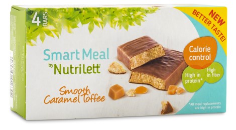 Nutrilett Smart Meal Bar 4-pack, Viktminskning - Nutrilett