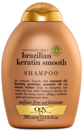 OGX Brazilian Keratin Smooth Shampoo - OGX