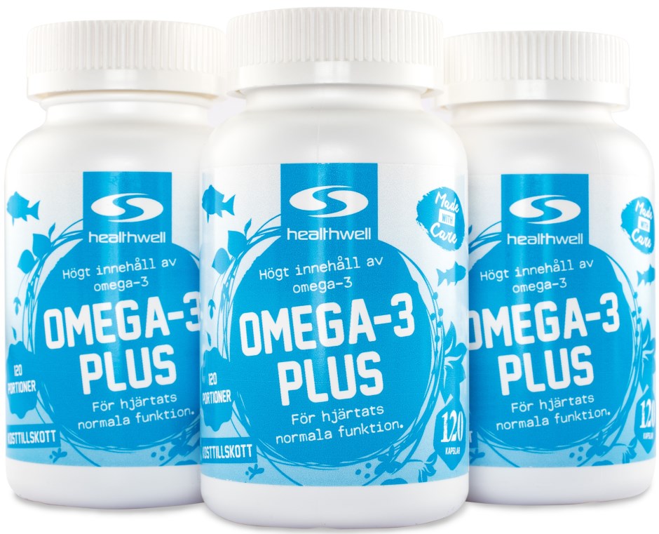 Omega-3 Plus 3-pack - Healthwell