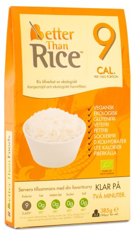 Organic Better Than Rice, Livsmedel - Better Than Foods