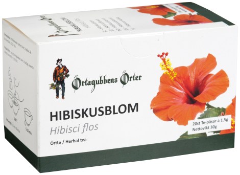 Miniatyrbild �rtagubben Te Hibiskusblom, 20 p�sar