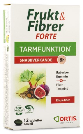 Ortis Frukt & Fibrer Forte - Ortis