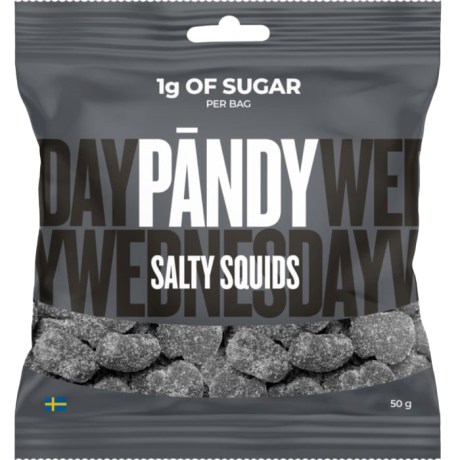 Miniatyrbild P�ndy Candy, Salty Squids, 50 g