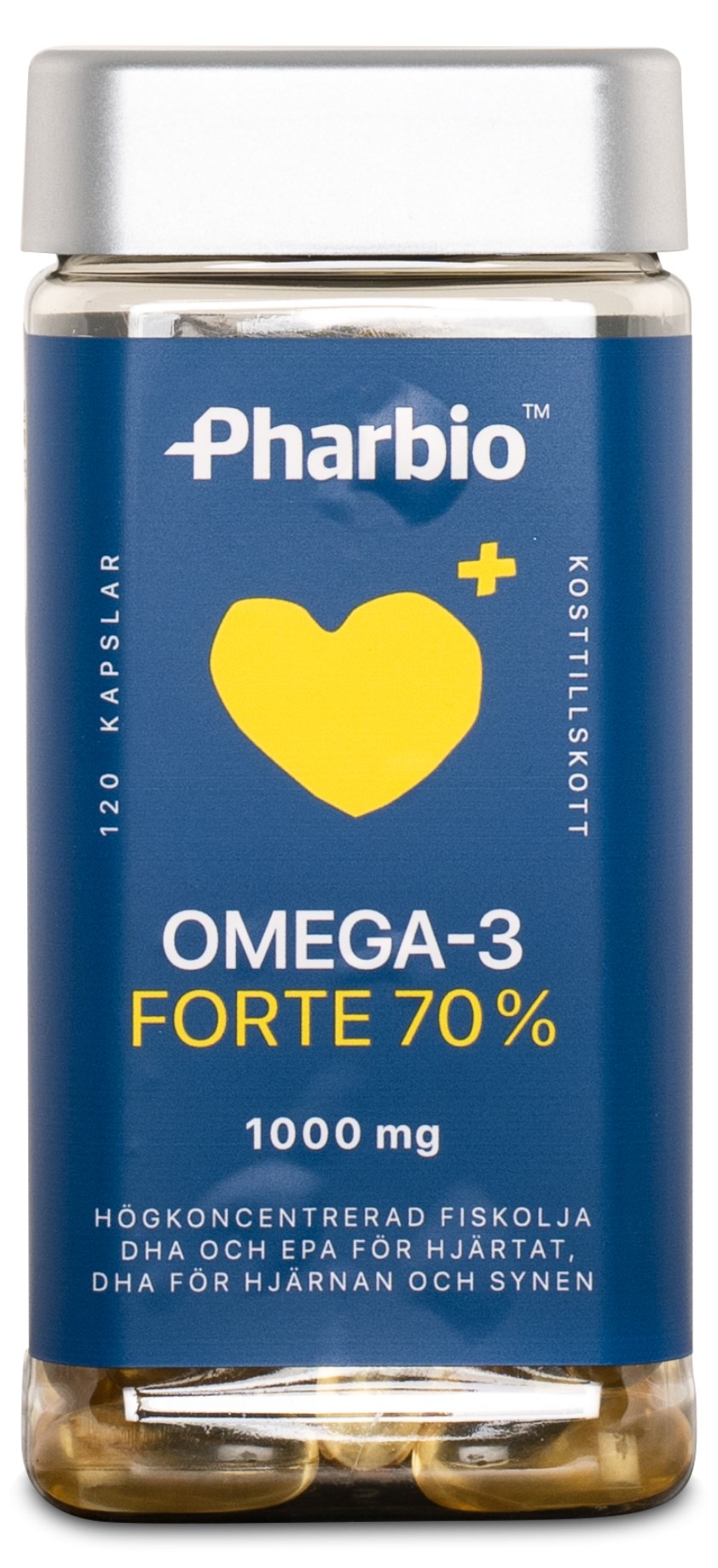 Pharbio Omega3 Forte Svensk Hälsokost