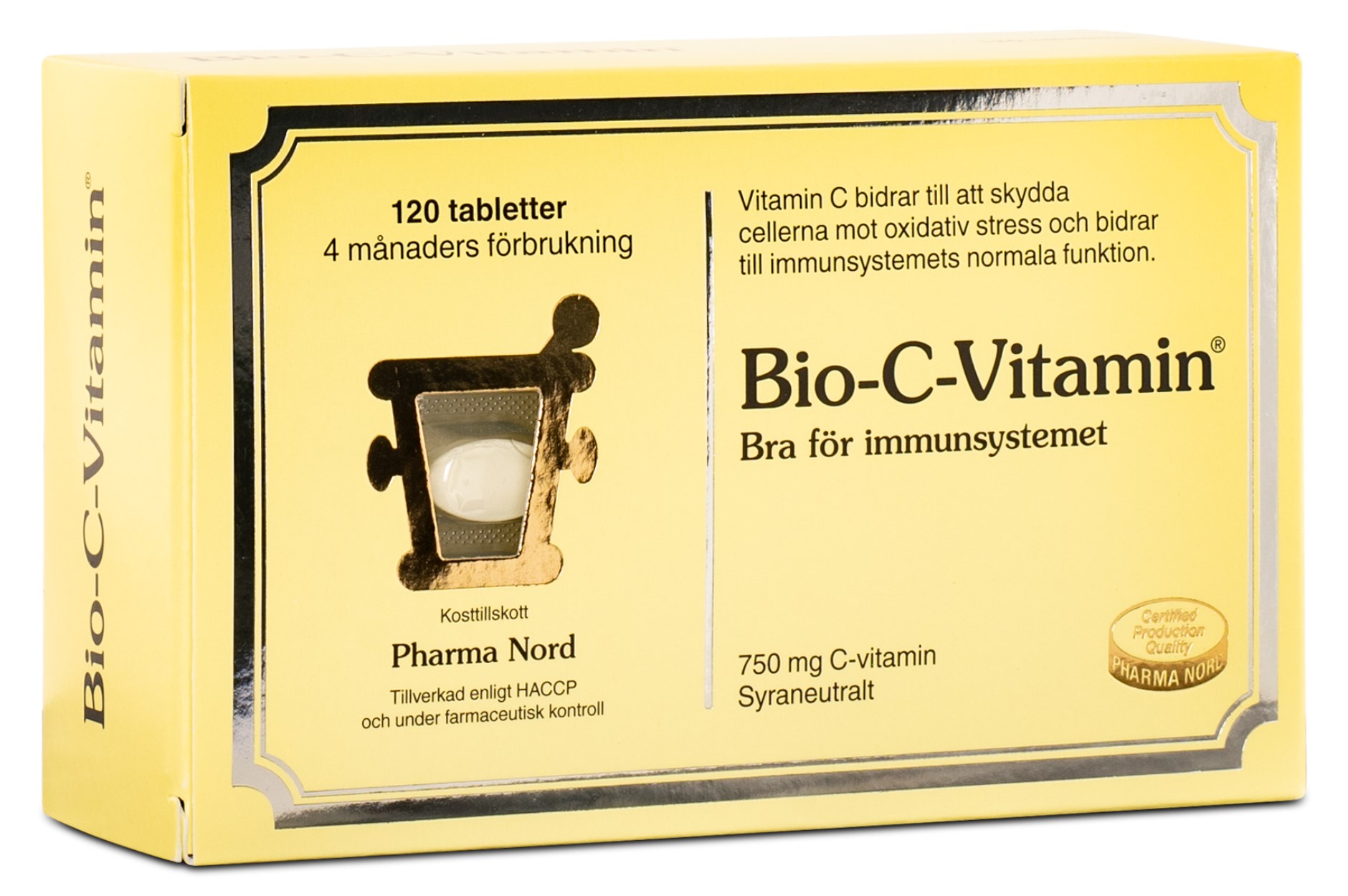 Pharma Nord Bio C Vitamin Svensk Hälsokost