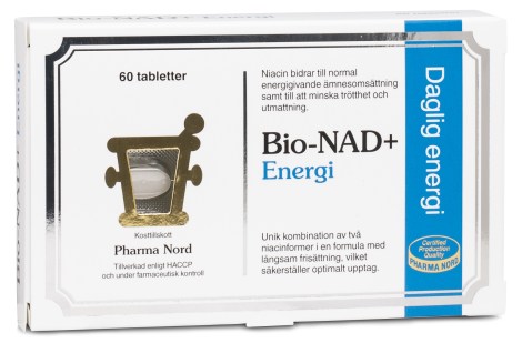 Miniatyrbild Pharma Nord Bio-NAD+ Energi, 60 tabl